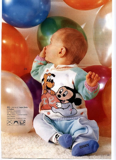 60 layette mickey